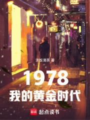 1978:我的黄金时代 封面